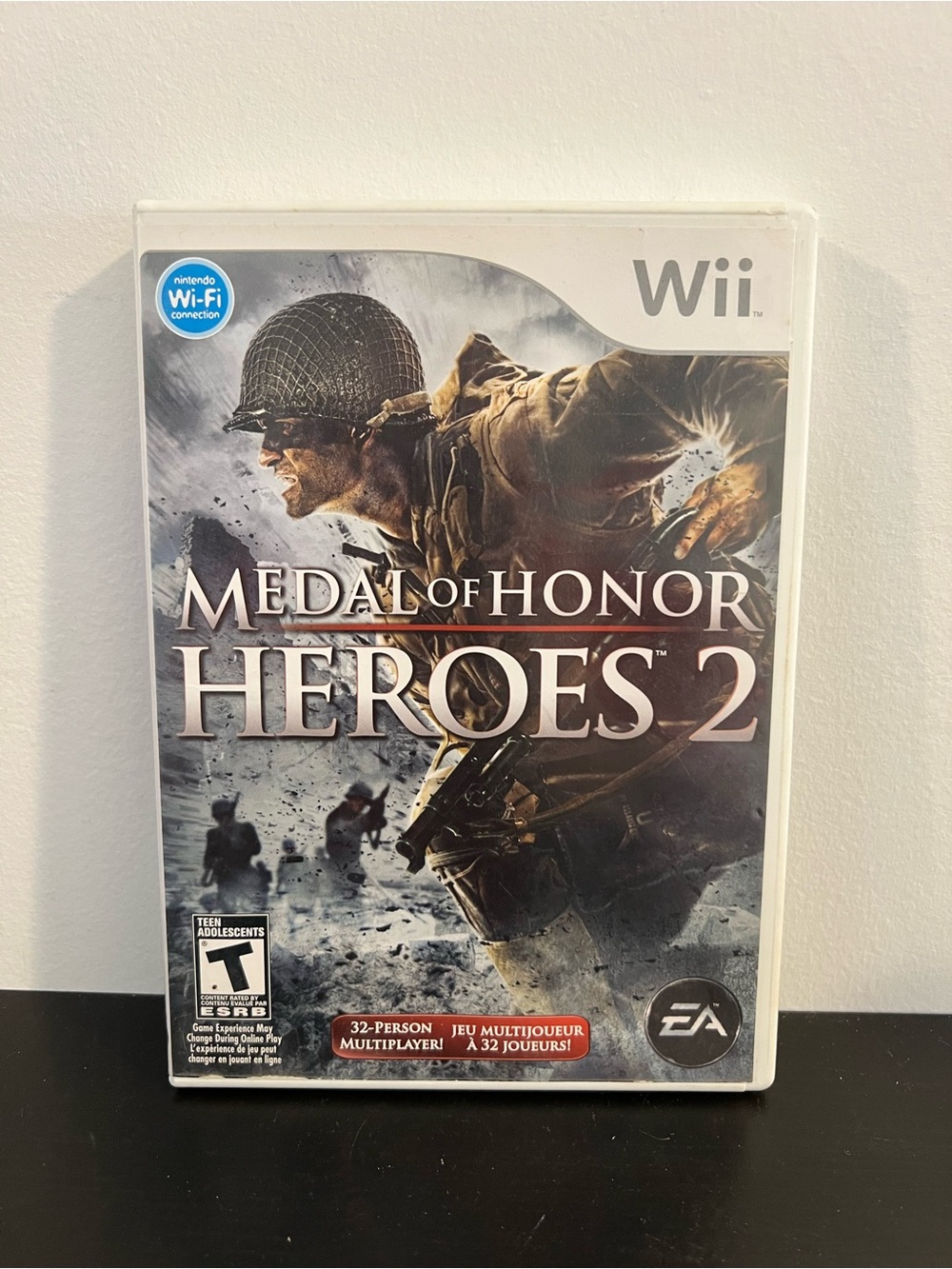 Medal of Honor Heroes 2 Wii Complete CIB Tested & Working - Picture 2 of 5